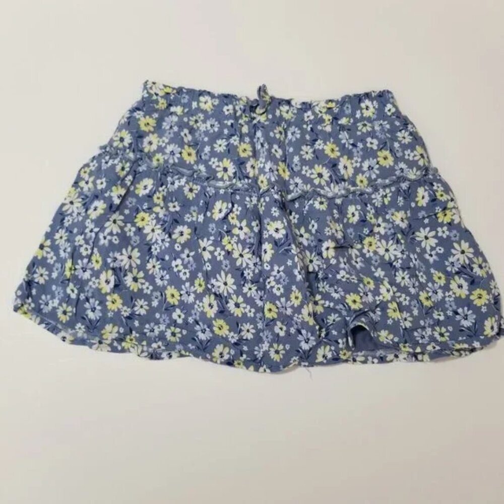 🔴 Btween little girl floral mini skirt size 7 (F21)